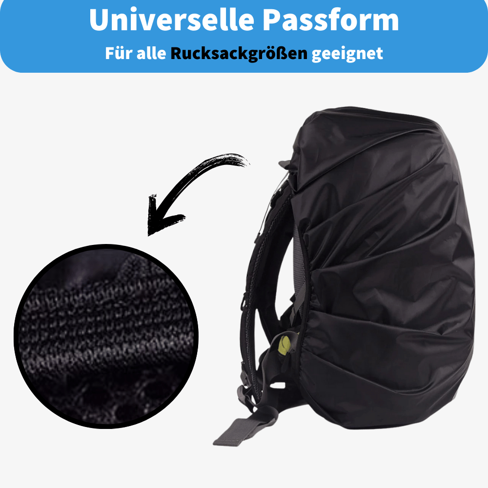 Reflektierender Regenschutz für Rucksack