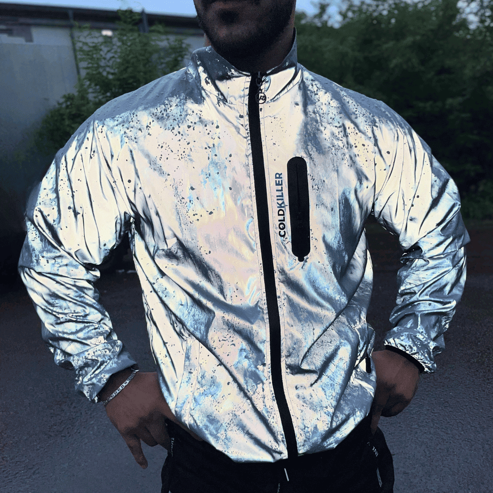 Reflektierende Fahrradjacke für Damen & Herren