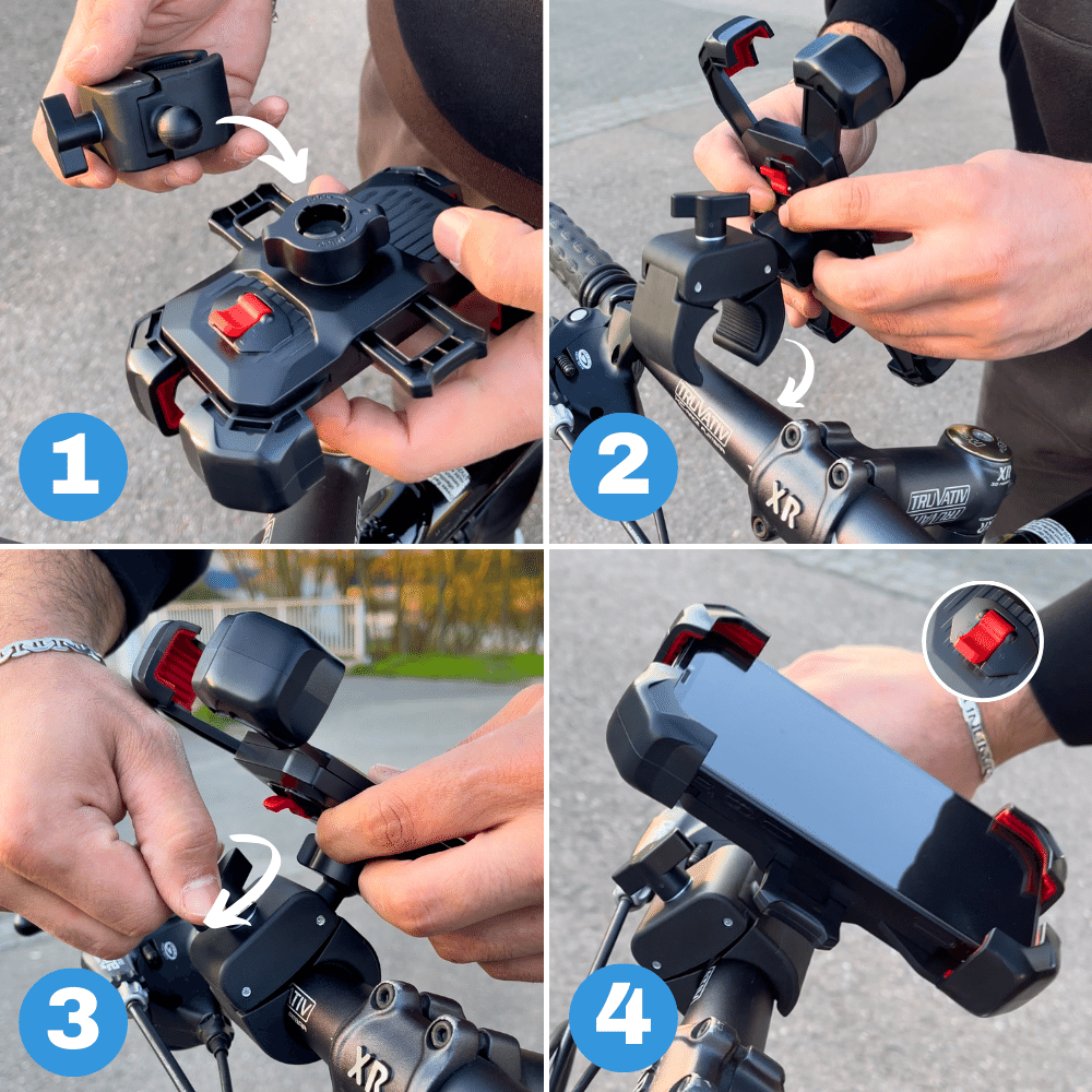 360° Handyhalterung - für alle Smartphones geeignet