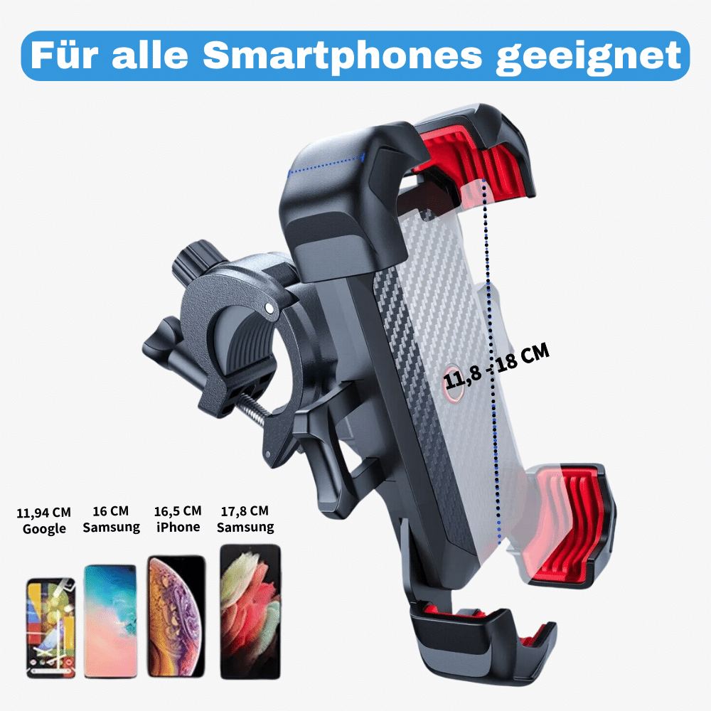 360° Handyhalterung - für alle Smartphones geeignet