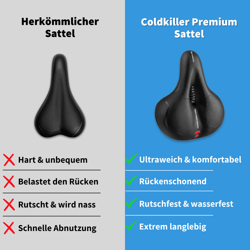 Premium Comfort Sattel