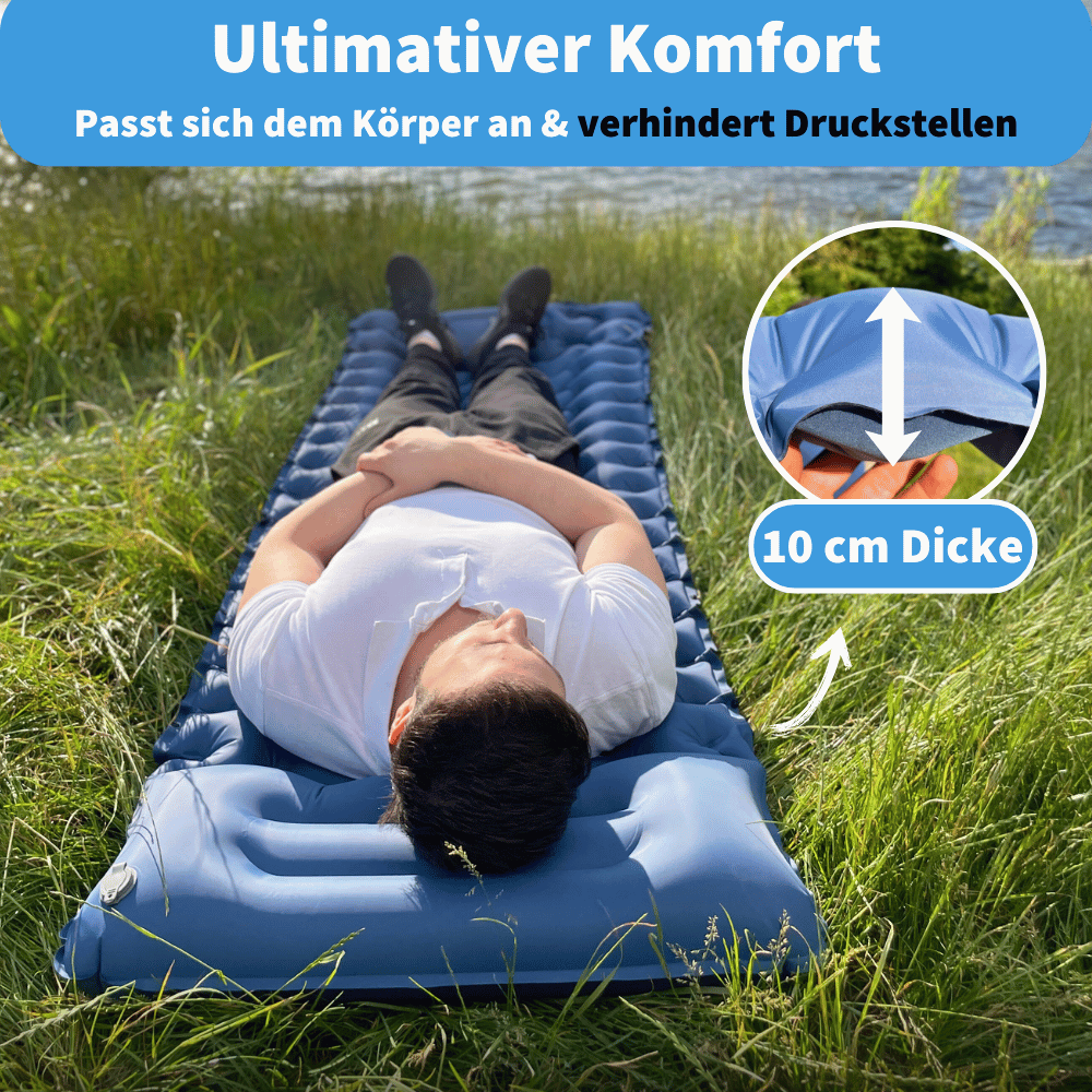 luftmatratze zelten kalt Premium Isomatte & Luftmatratze – Coldkiller