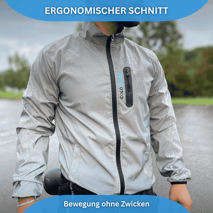 Reflektierende Fahrradjacke für Damen & Herren