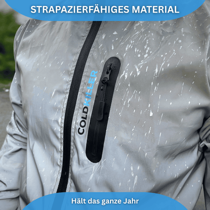 Reflektierende Fahrradjacke für Damen & Herren