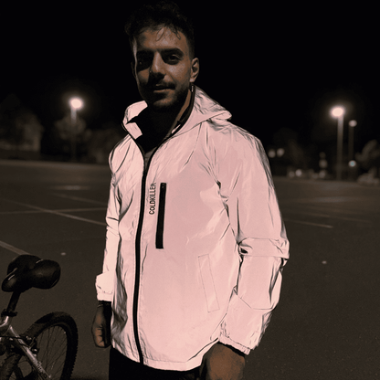 Reflektierende Fahrradjacke für Damen & Herren