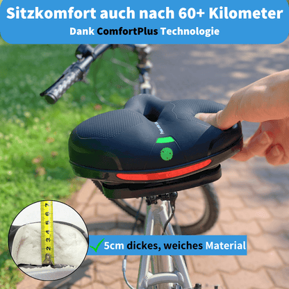 Fahrradsattel für schmerzfreies Radfahren