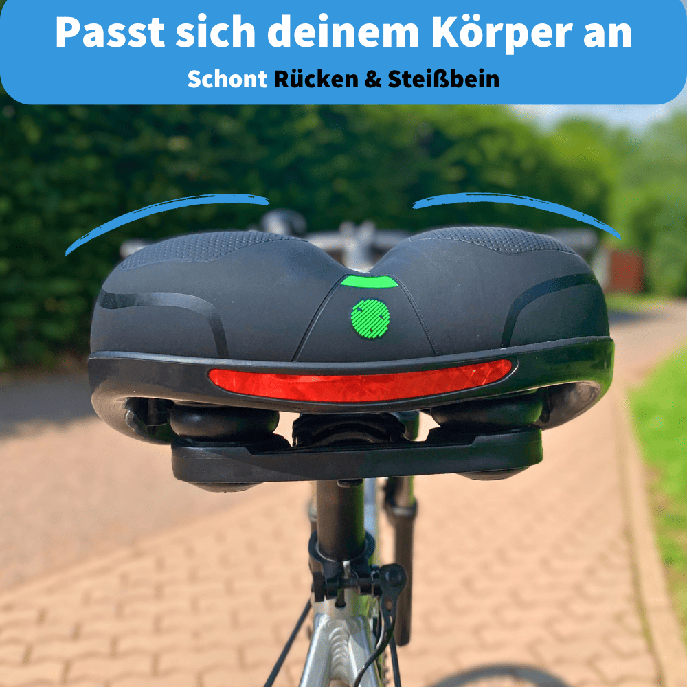 Fahrradsattel für schmerzfreies Radfahren